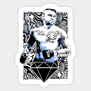 Dustin Poirier King of Diamonds Sticker